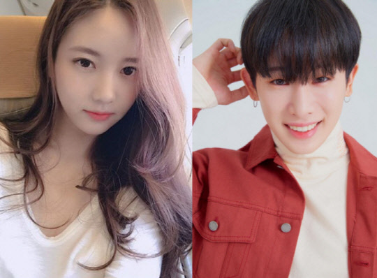 한서희(왼쪽), 몬스타엑스 원호 (사진=한서희 인스타그램, 스타쉽엔터테인먼트)